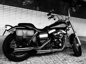 Sacoche Myleatherbikes Harley Dyna Street Bob_190